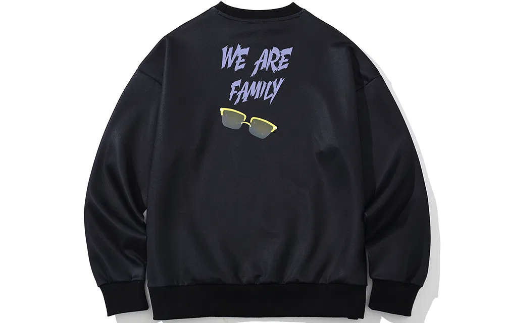 Детский свитшот унисекс с круглым вырезом, хлопковый, Sweatshirts Unisex Crew Neck Moderate Regular, SANSYAS — фото 4