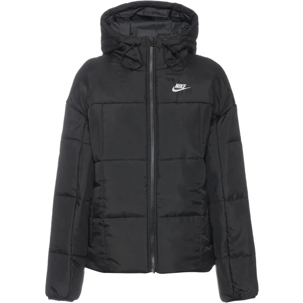 Женская спортивная куртка с утеплителем Nike NSW Therma-FIT FB7, Schwarz