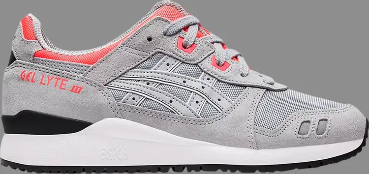 

Кроссовки wmns gel lyte 3 'piedmont grey' Asics, серый