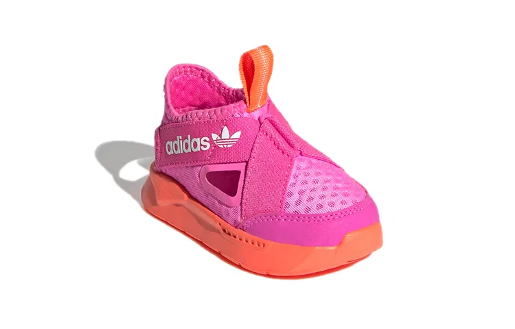 Детские сандалии с закрытым носком из сетки 360 Sandals Mesh Adidas Originals, Black — фото 4