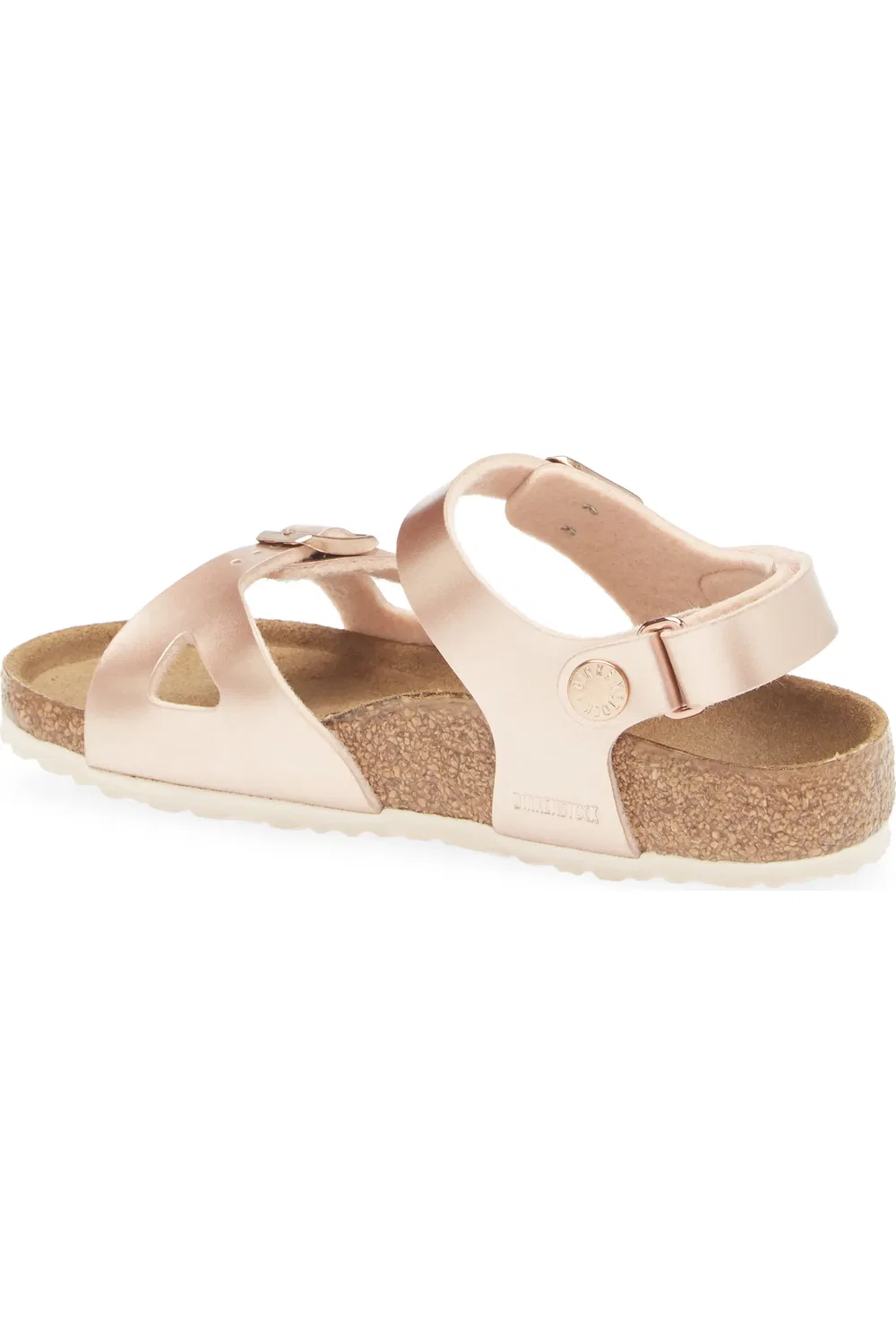 Сандалии детские с регулируемым ремешком Rio Birkenstock, коричневый — фото 2