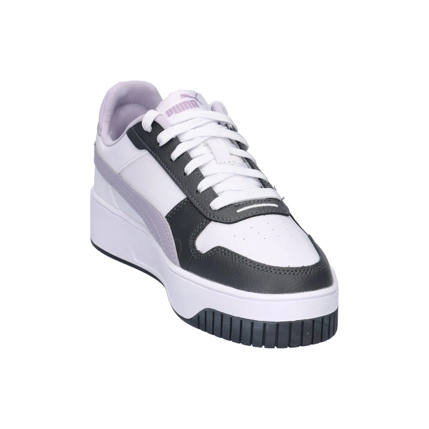 Детские кроссовки с платформой Carina Street Puma, Weiss — фото 2