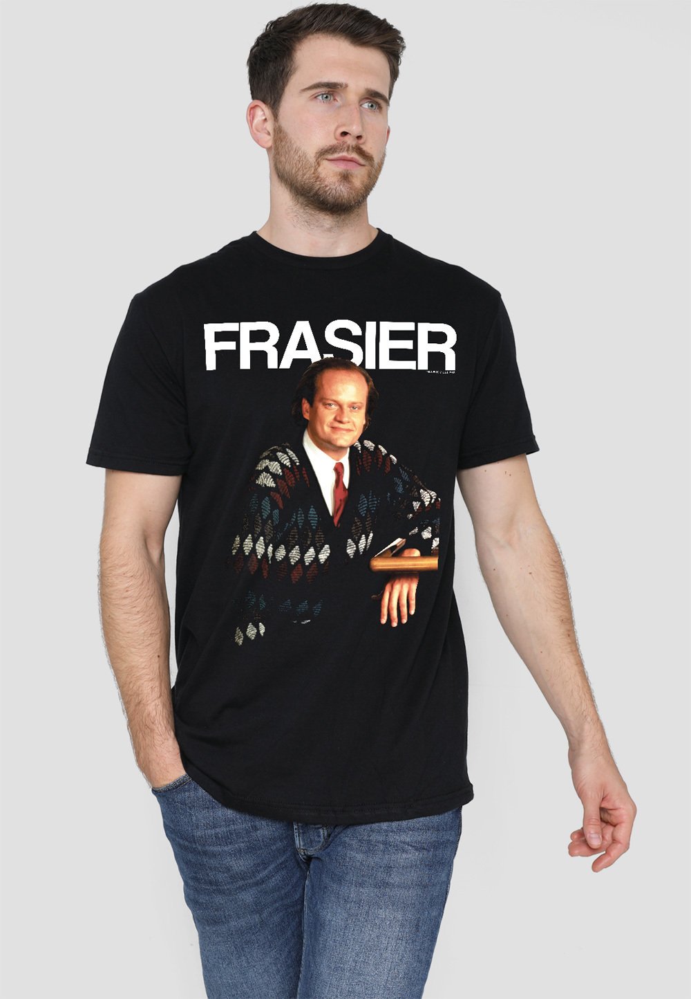 

Футболка с принтом CHEERS FRASIER Cotton Soul, черный