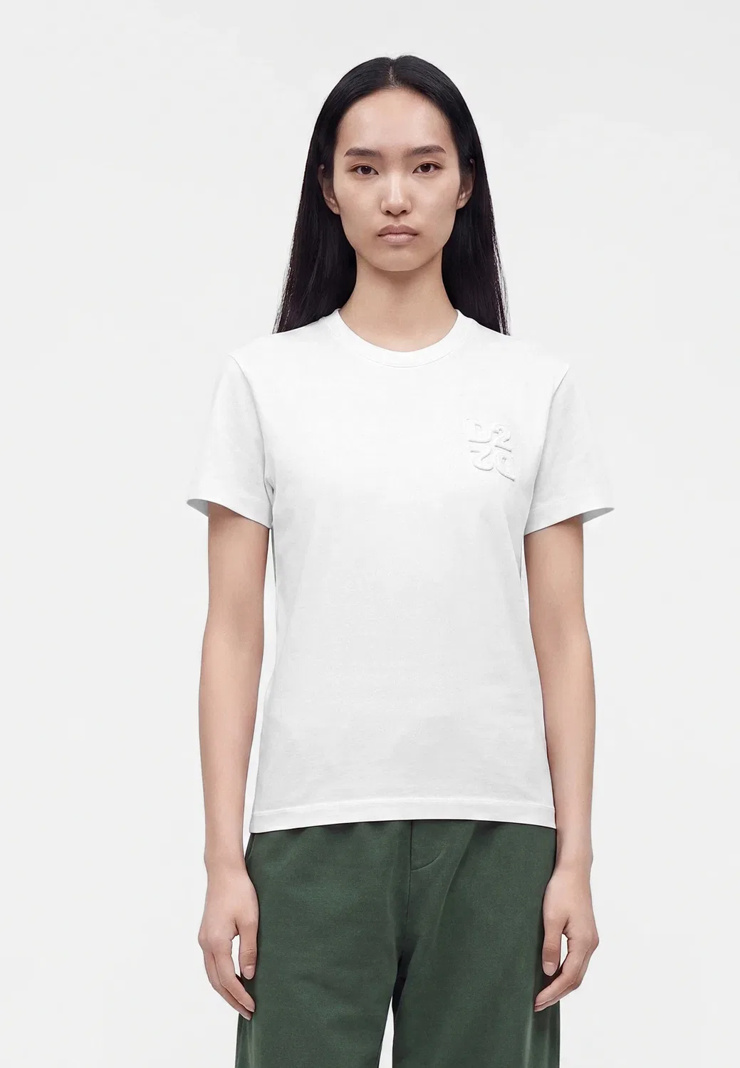 Футболка идеального кроя - базовая футболка Dsquared2, White
