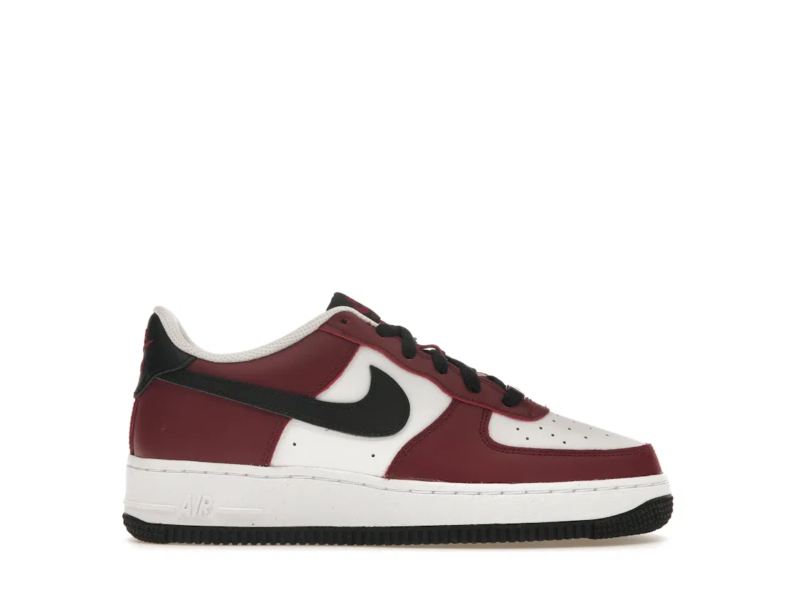 Детские кроссовки Lifestyle с длинным шнурком Nike Air Force 1 Low LV8, Team Red / Black White