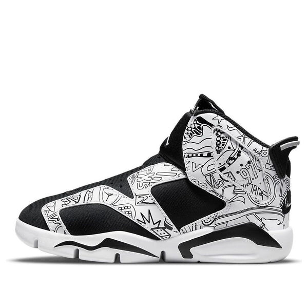 

Кроссовки 6 ретро little flex se Air Jordan, черный