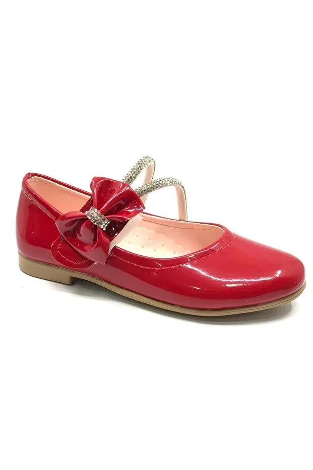 Детские балетки для девочек с коротким каблуком Iremsu 1323365 Kocamanlar, Red