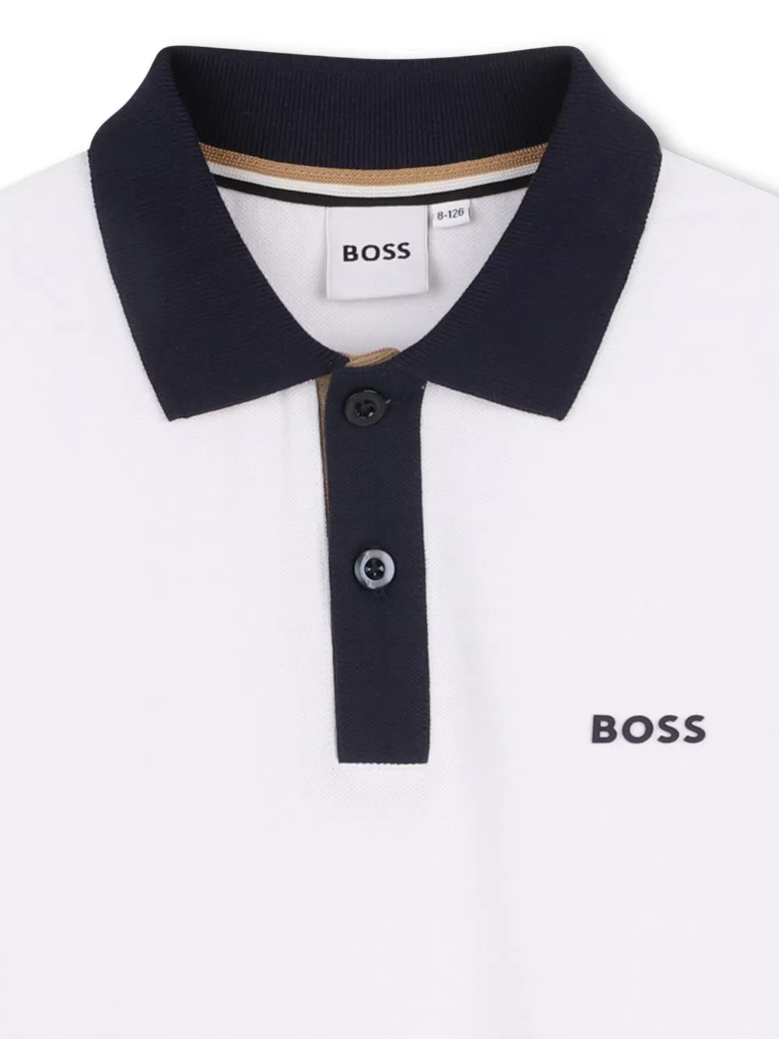 Рубашка Boss белого цвета — фото 3