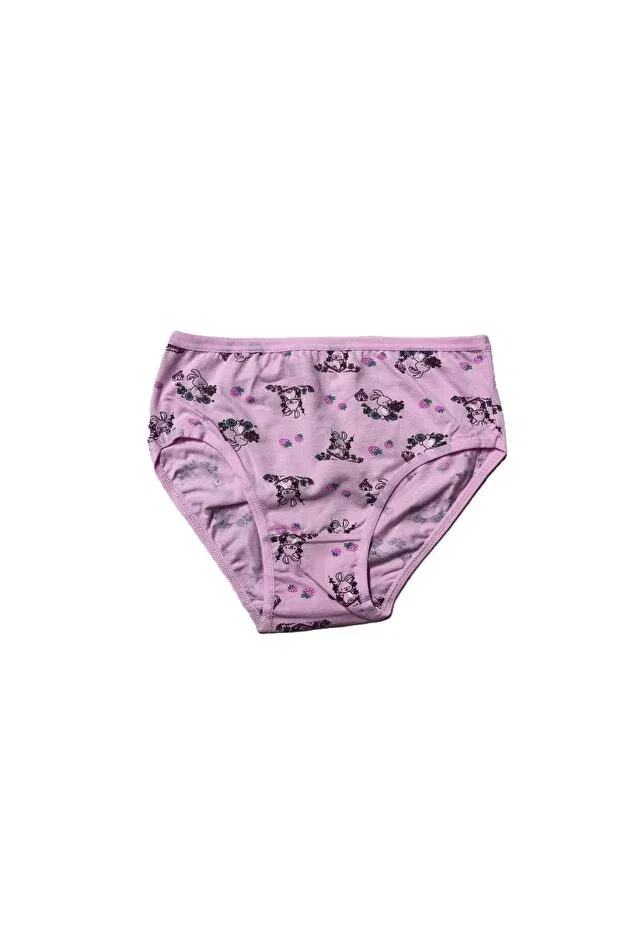 Детские трусы для девочек с принтом Printed Panties Ceylanoğlu, Multicolor — фото 3