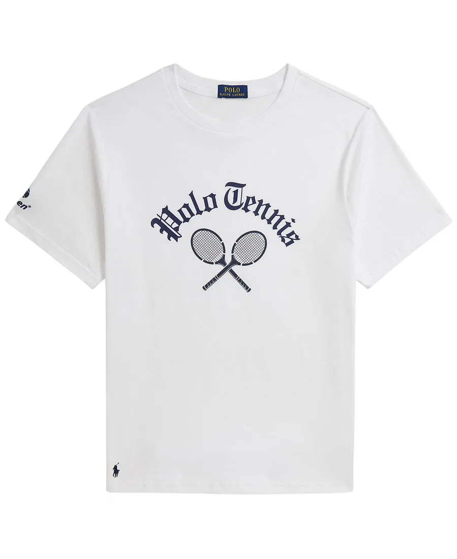 Футболка с коротким рукавом из коллекции US Open Polo Tennis Polo Ralph Lauren, White