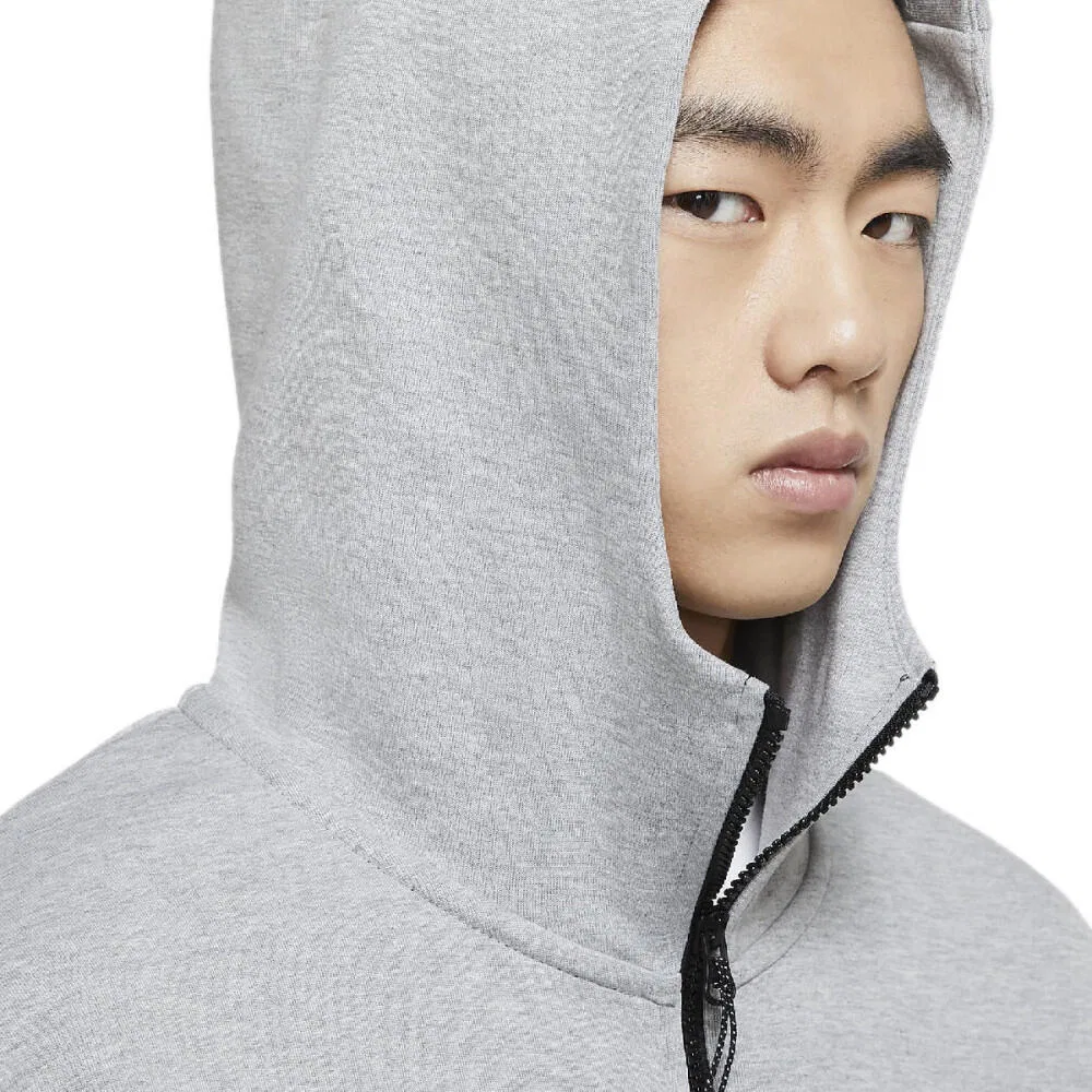 Мужское худи с капюшоном Nike Tech Fleece Hoodie, Цвет Grau — фото 4