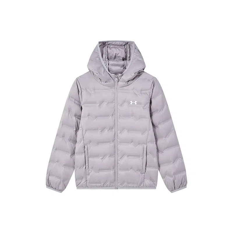 Детская тонкая куртка с капюшоном Under Armour, Lead Gray Purple