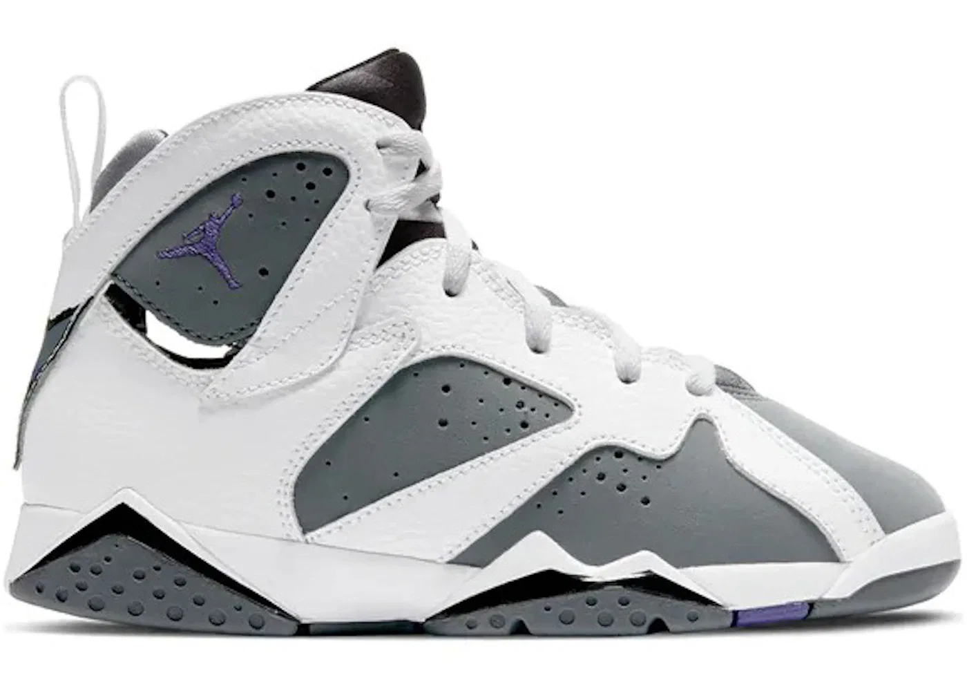 Детские кроссовки с ретро-дизайном Jordan 7 Retro Jordan, White/Varsity Purple
