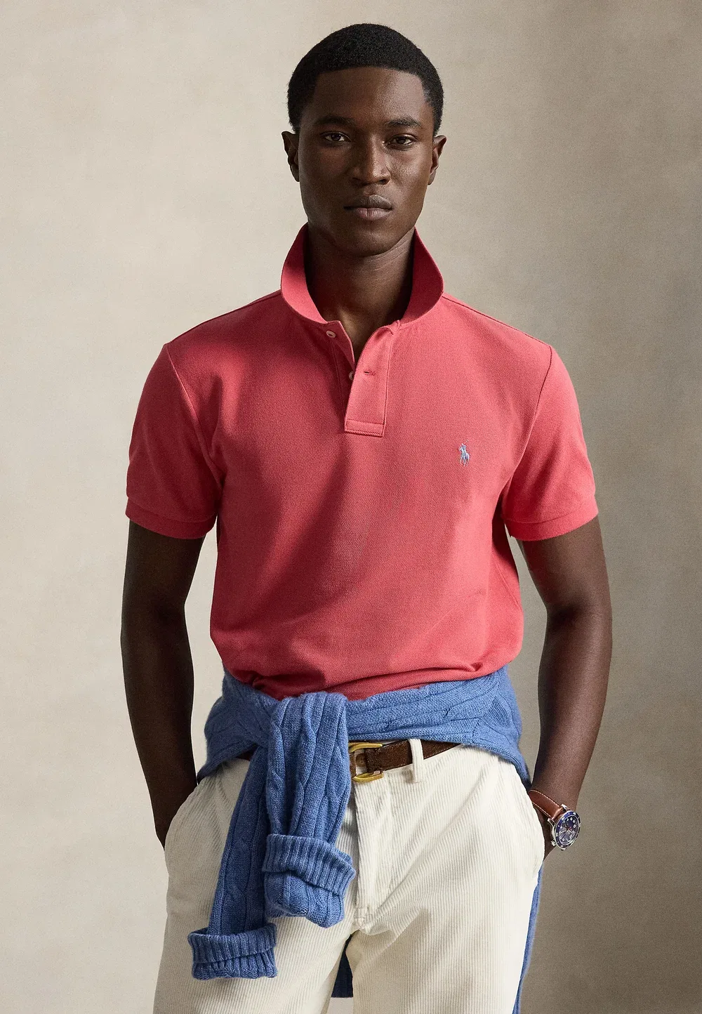 Рубашка-Поло с коротким рукавом Polo Ralph Lauren, Nantucket Red