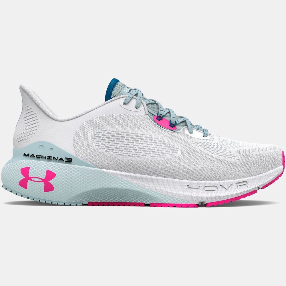 

Женские кроссовки для бега Under Armour UA HOVR Machina 3, белый/ярко-синий/электро-розовый