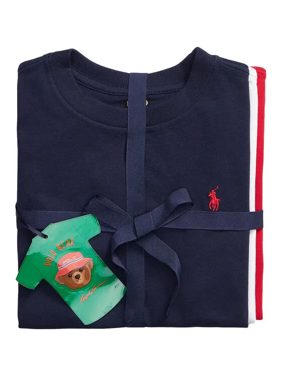 Комплект футболок regular fit Polo Ralph Lauren, мультиколор — фото 3