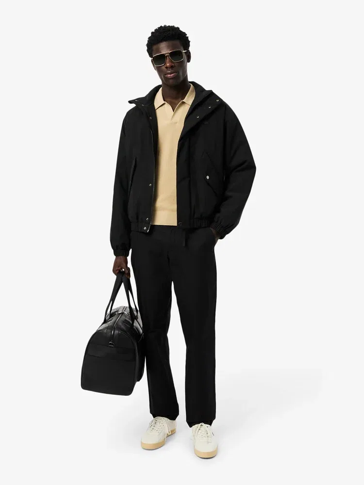 Чиносы Regular Fit LACOSTE, Black — фото 4
