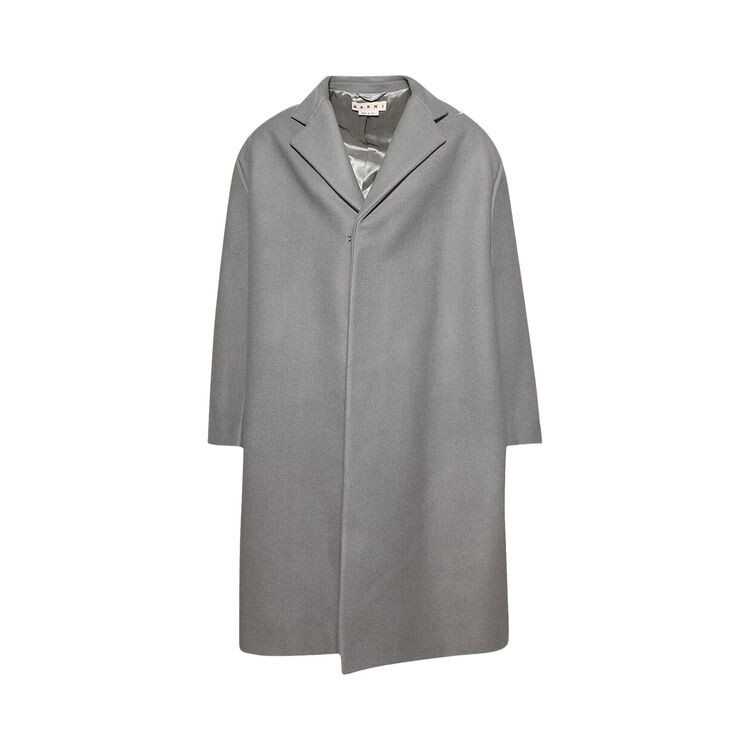 

Пальто Marni Oversized Wool Coat Antique Silver, серебряный