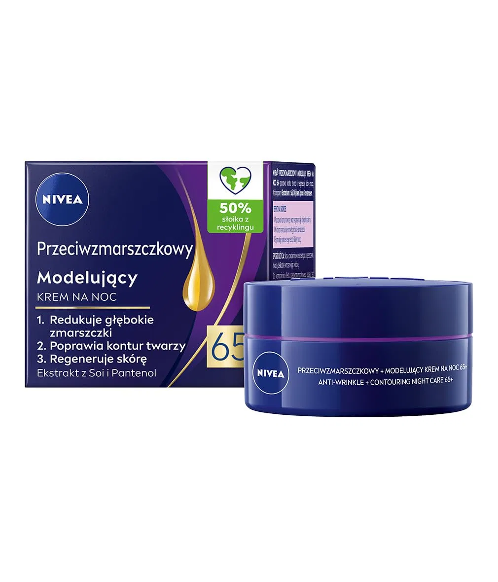 Крем для лица Nivea — Ночной антивозрастной Anti-Wrinkle + Modelling +