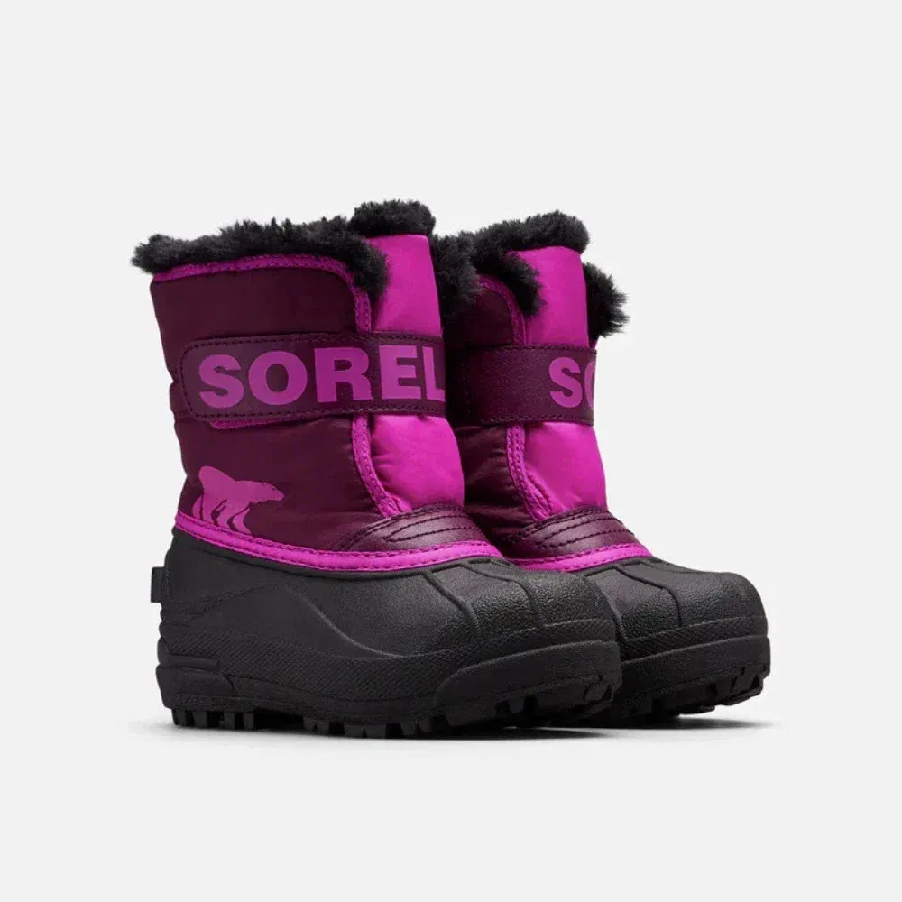 Водонепроницаемые зимние ботинки Sorel Snow Commander 1869562-562 фиолетового цвета RHS8125