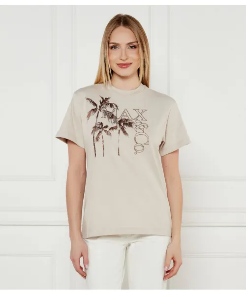 

Футболка Oversize fit Max&Co., бежевый