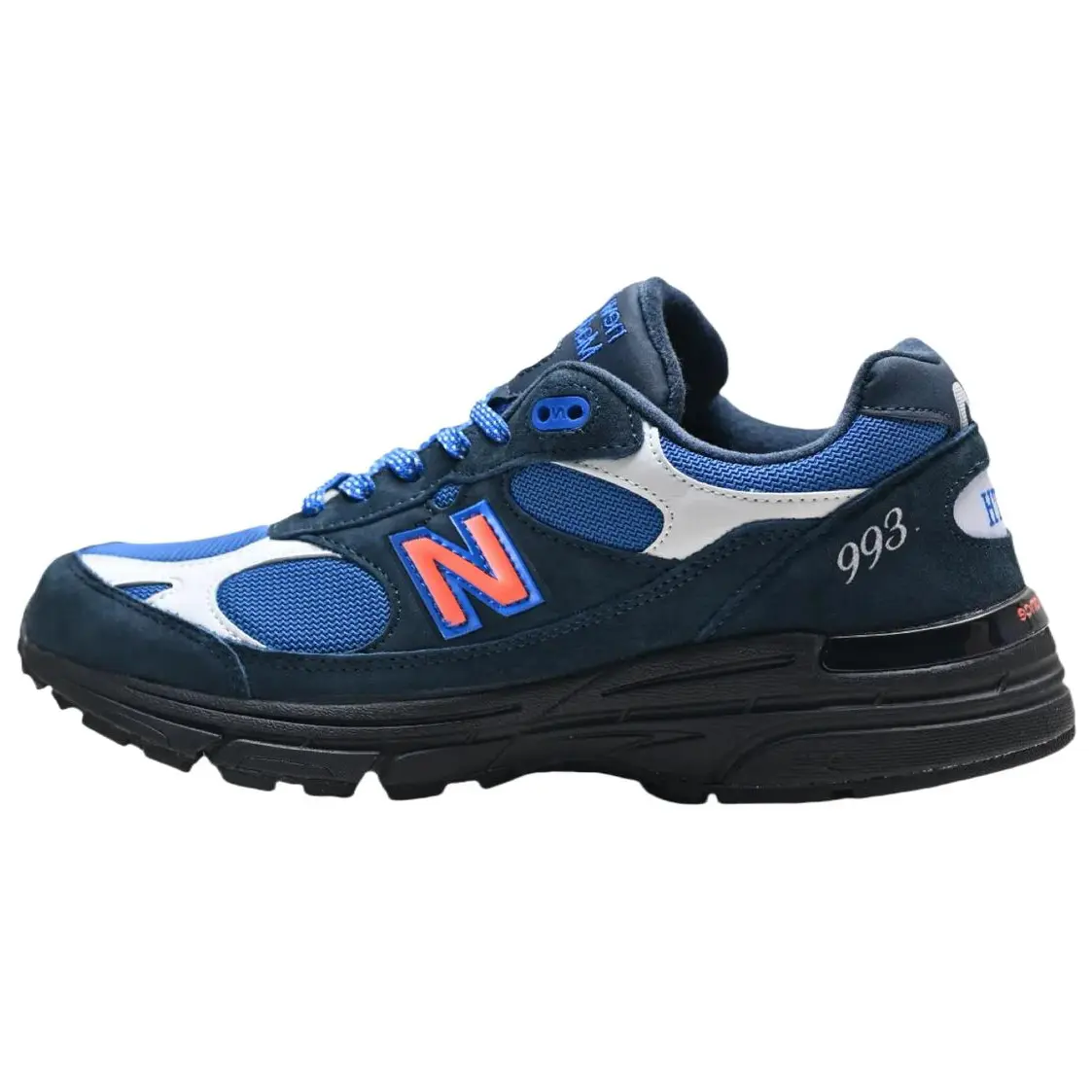 Kith x Madison Square Garden x 993 Made in USA 'New York Knicks Away' New Balance, темно-синий — фото 3