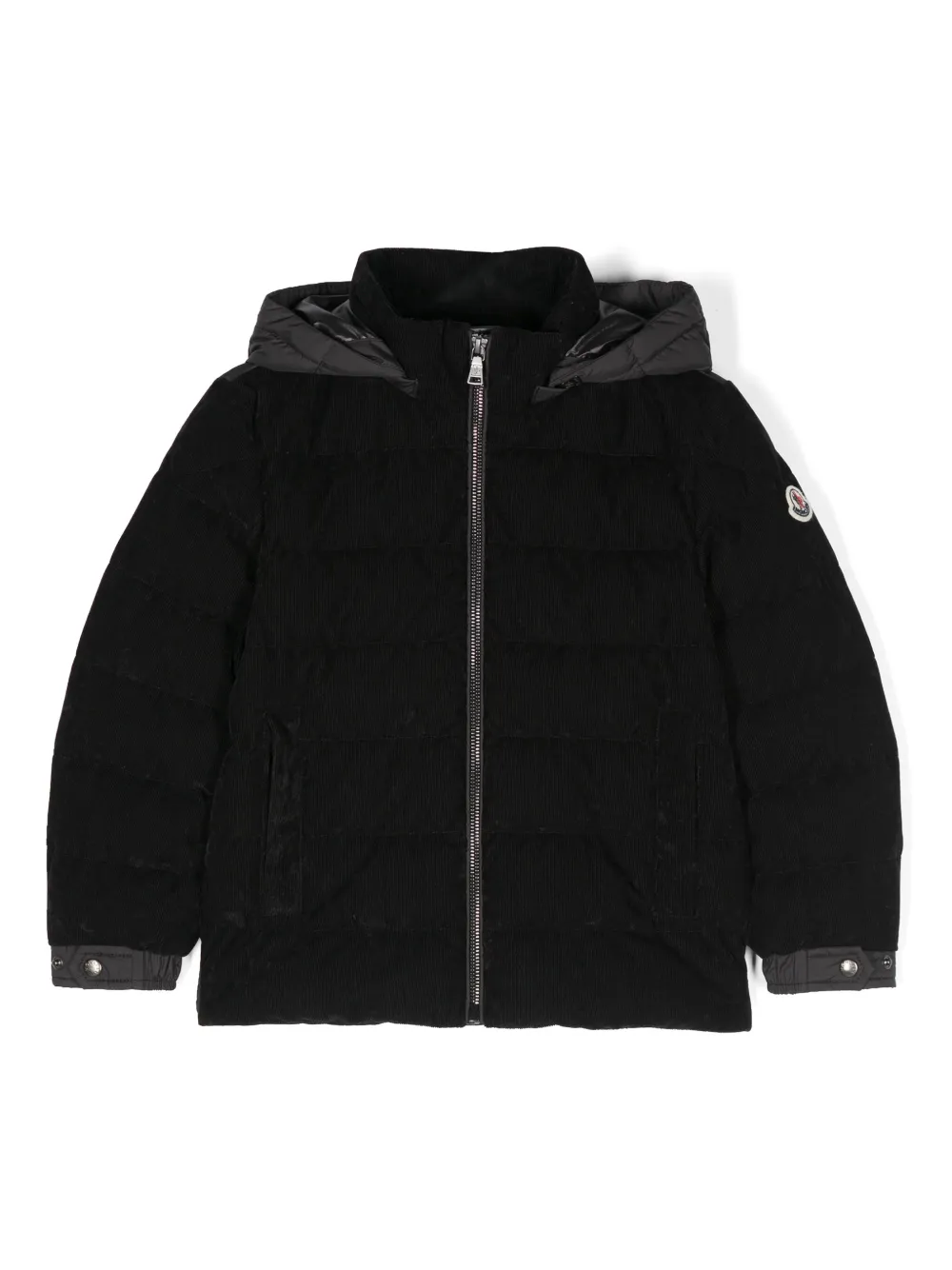 

Пуховик Cainan Moncler Enfant, черный