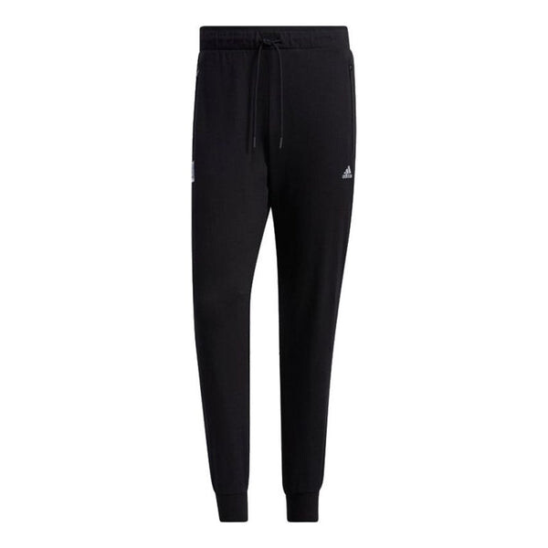 

Спортивные штаны adidas Wj Pnt Ft Series Solid Color Slim Fit Bundle Feet Sports Pants Black, черный