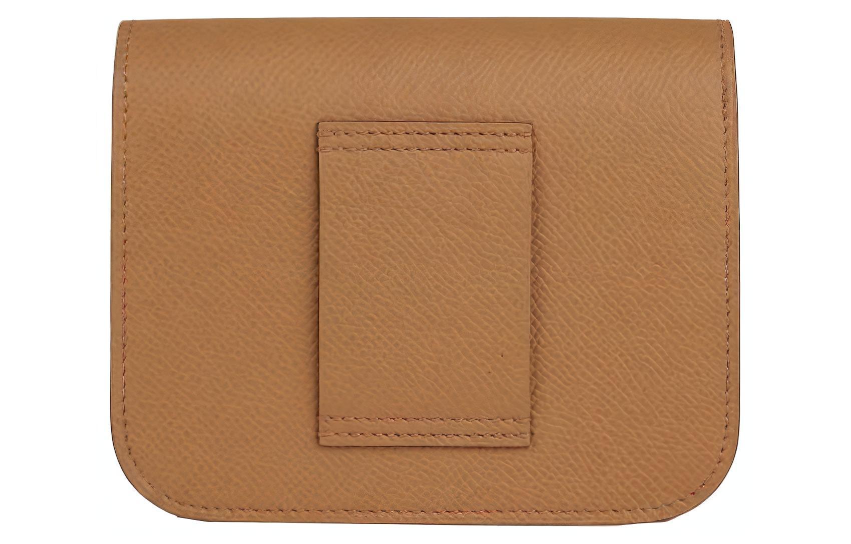HERMES Констанс Слим Клатч Кошелек Поясная Сумка Женская 2S Кунжут — фото 2