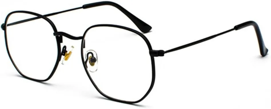 

Солнцезащитные очки Hexagon для мужчин и женщин, многоугольные солнцезащитные очки в стиле ретро, ​​металлическая оправа, защита от УФ-излучения TOP UV400 generic, 10