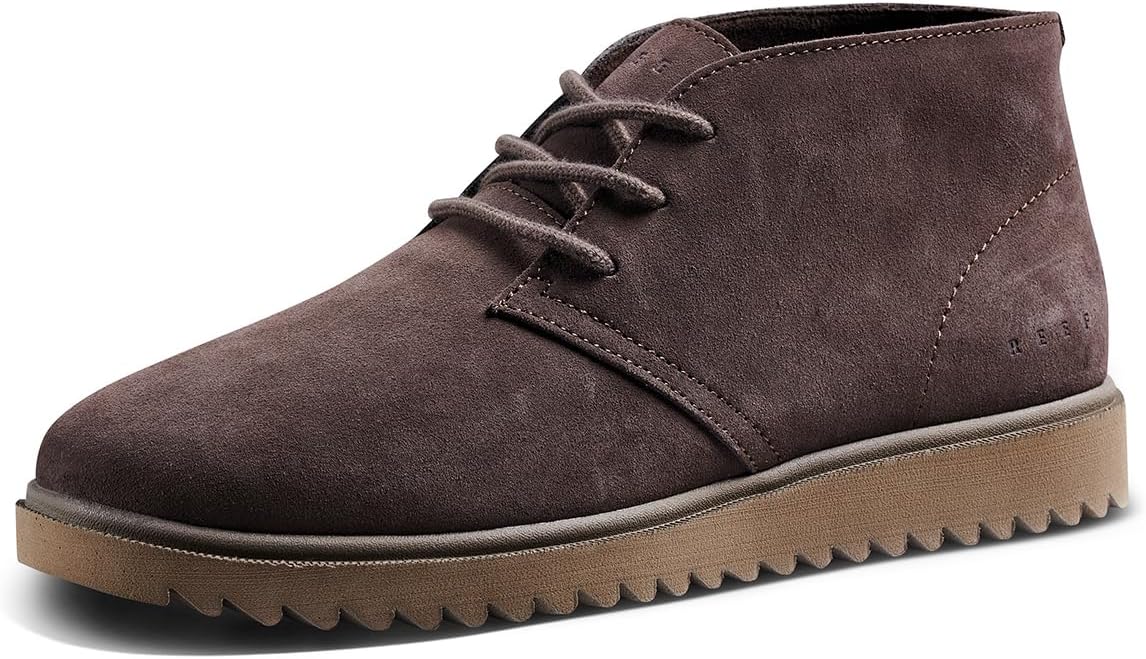 

Мужские кроссовки REEF Leucadian, высококачественная замша, стелька из пеноматериала с эффектом памяти, легкие, коричневый