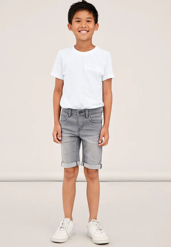 Nkmsofus длинные джинсовые шорты Name It, Medium Grey Denim