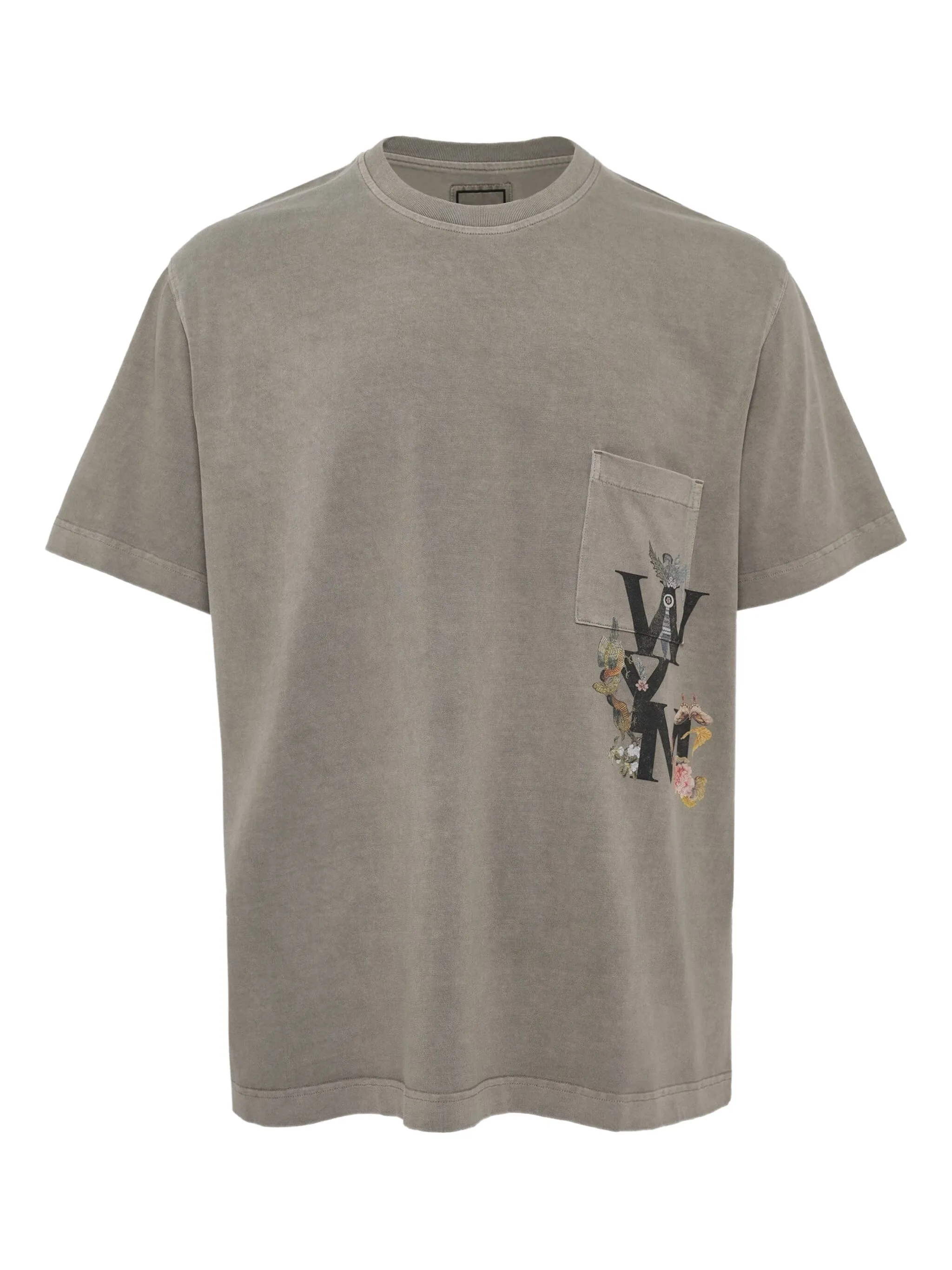 

Футболка с карманом WYM Wooyoungmi, серый