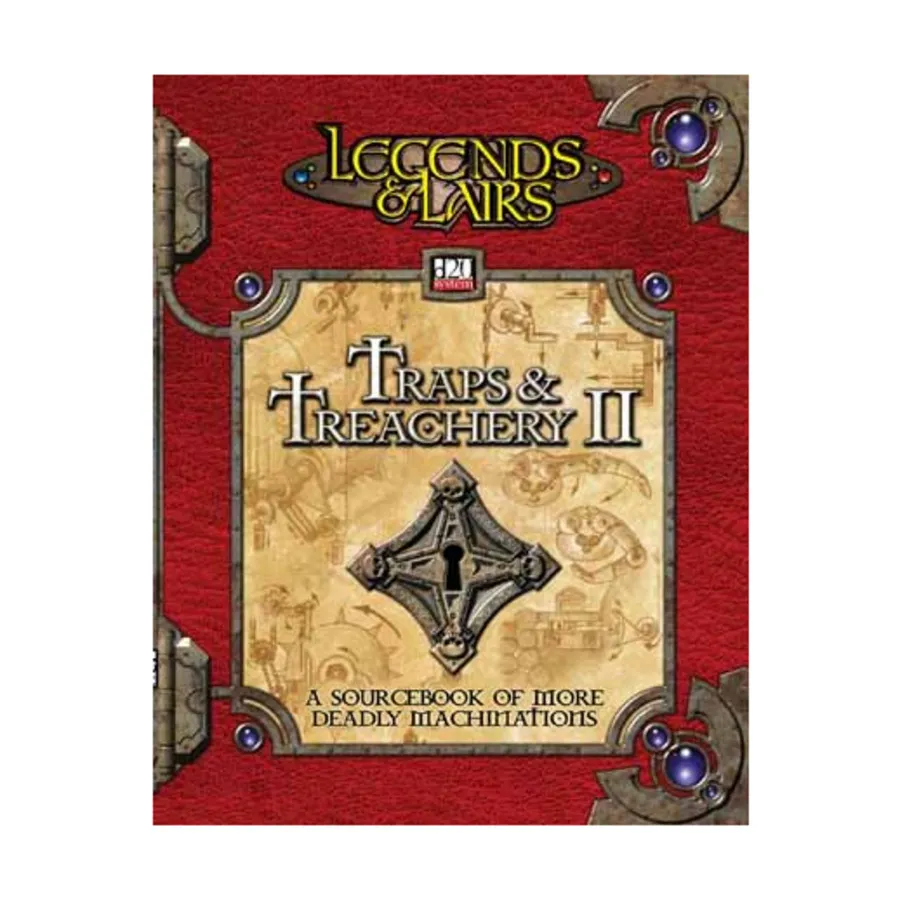 

Traps & Treachery II, Legends & Lairs (d20), твердый переплет