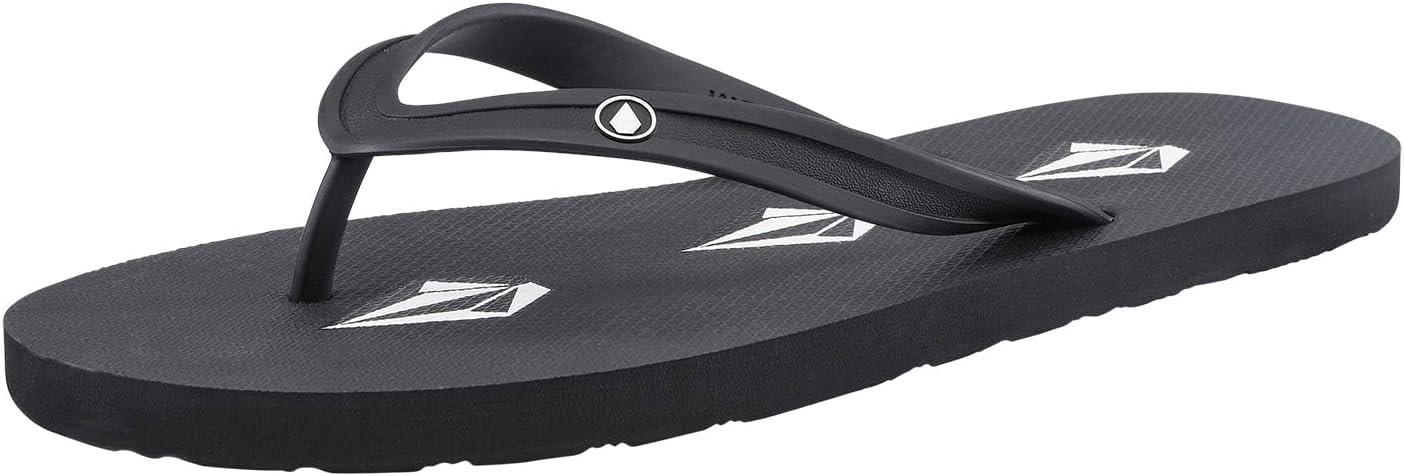Мужские сандалии Volcom Rocker Flip Flop, черный — фото 4