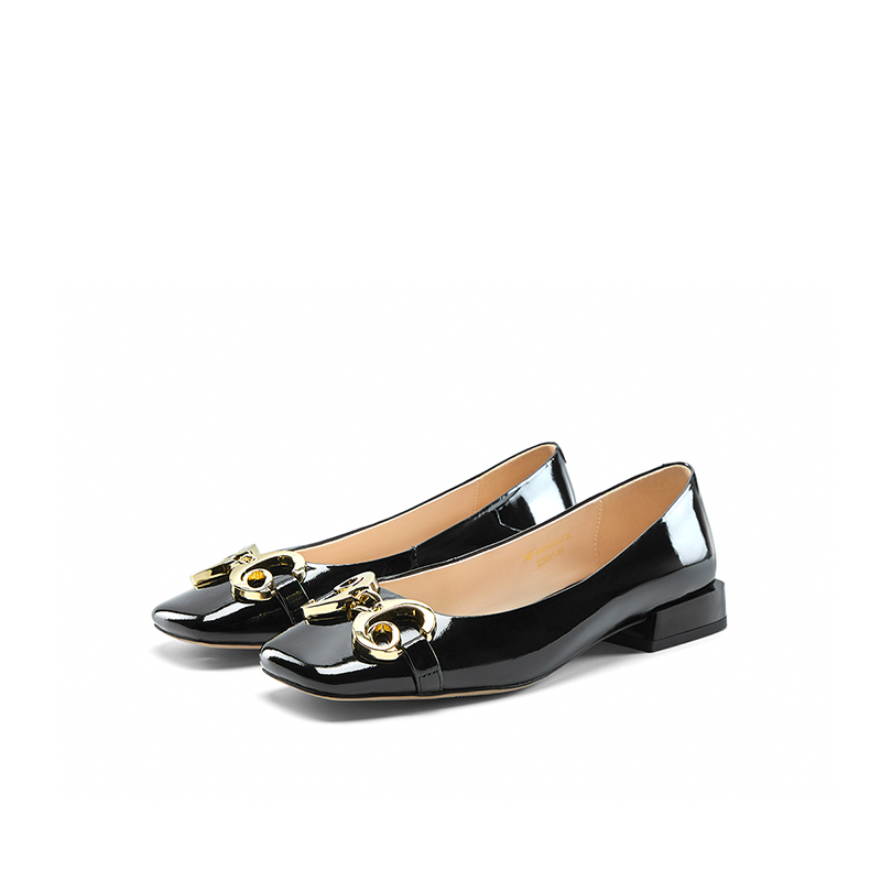 Повседневные туфли на 2 см черные женские NINE WEST — фото 3