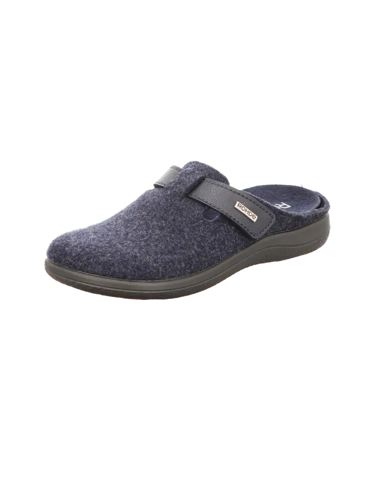 Тапочки ROHDE Winter Pantoffel Textil Bari, цвет ocean