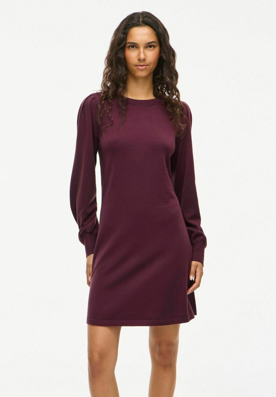

Платье VILA Jumper dress, Fig/Bordeaux