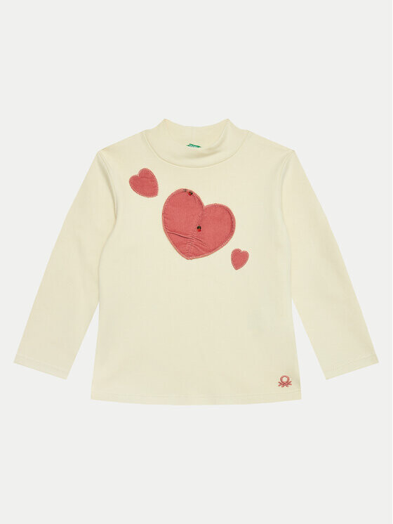 

Блуза стандартного кроя United Colors Of Benetton, бежевый