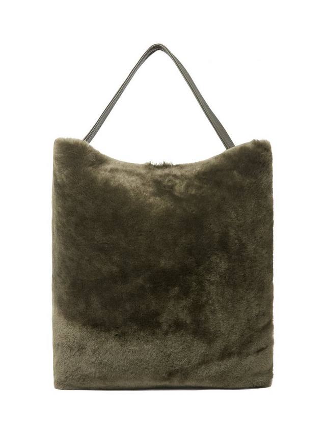 

Кожаная замшевая сумка шоппер Celtic & Co., Olive