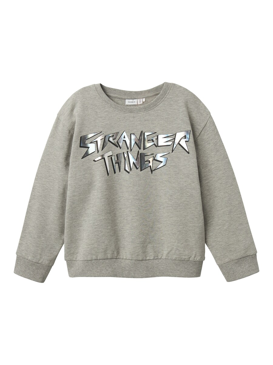 

Толстовка NAME IT NKFDIDO STRANGERTHINGS, цвет Grey/mottled grey