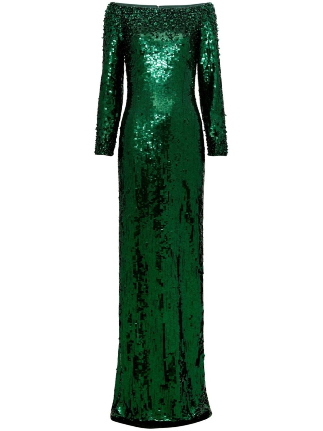 

Jenny Packham длинное платье Ballroom Blitz, зеленый