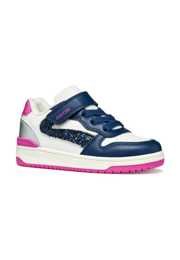 Низкие кроссовки washiba Geox, White Dark Royal — фото 2