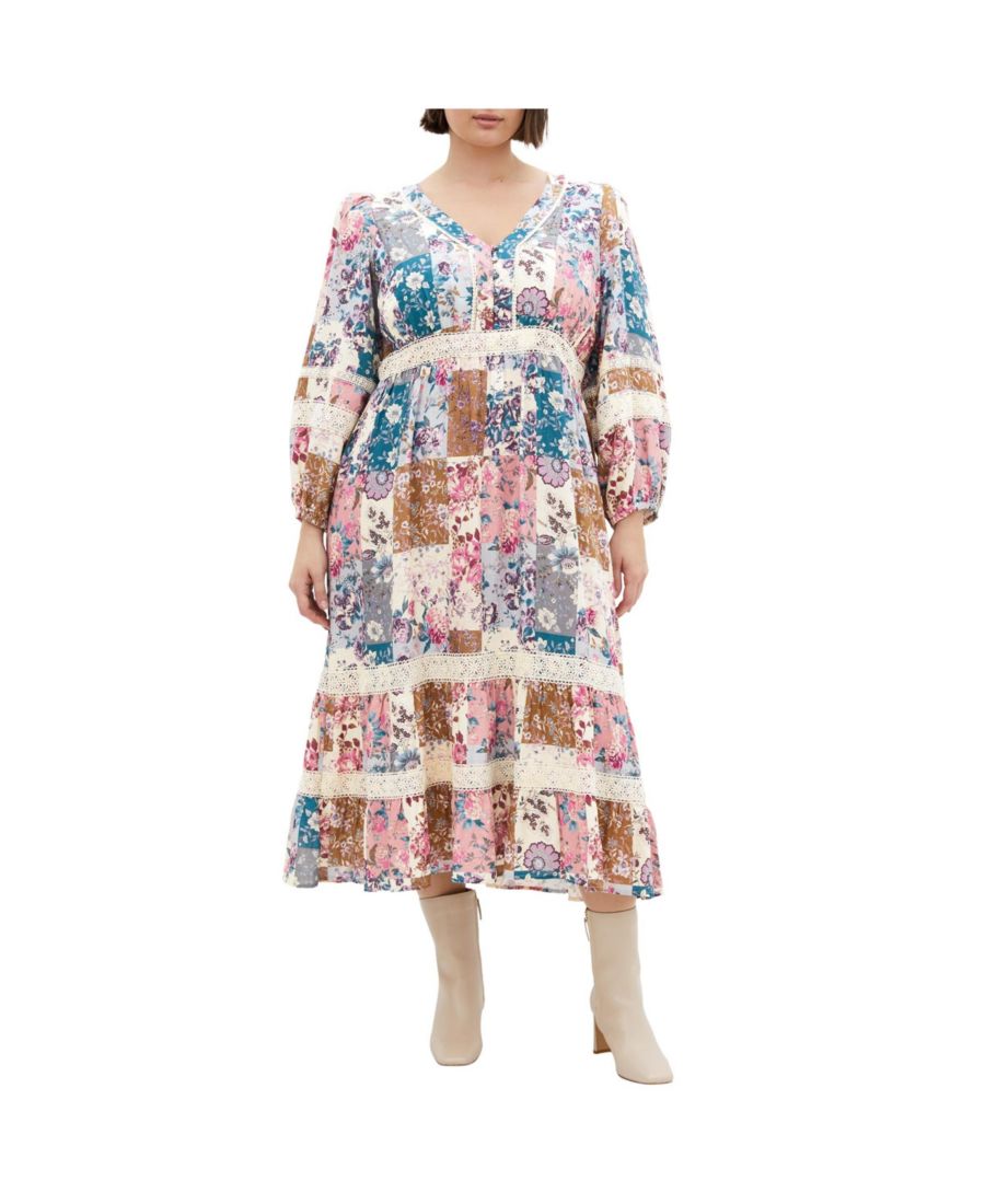 

Платье Флоренс больших размеров CITY CHIC, Whimsical