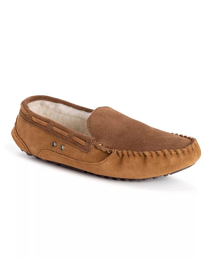 

Мужские мокасины Everett, цвет черный, 11 MUK LUKS, коричневый/бежевый
