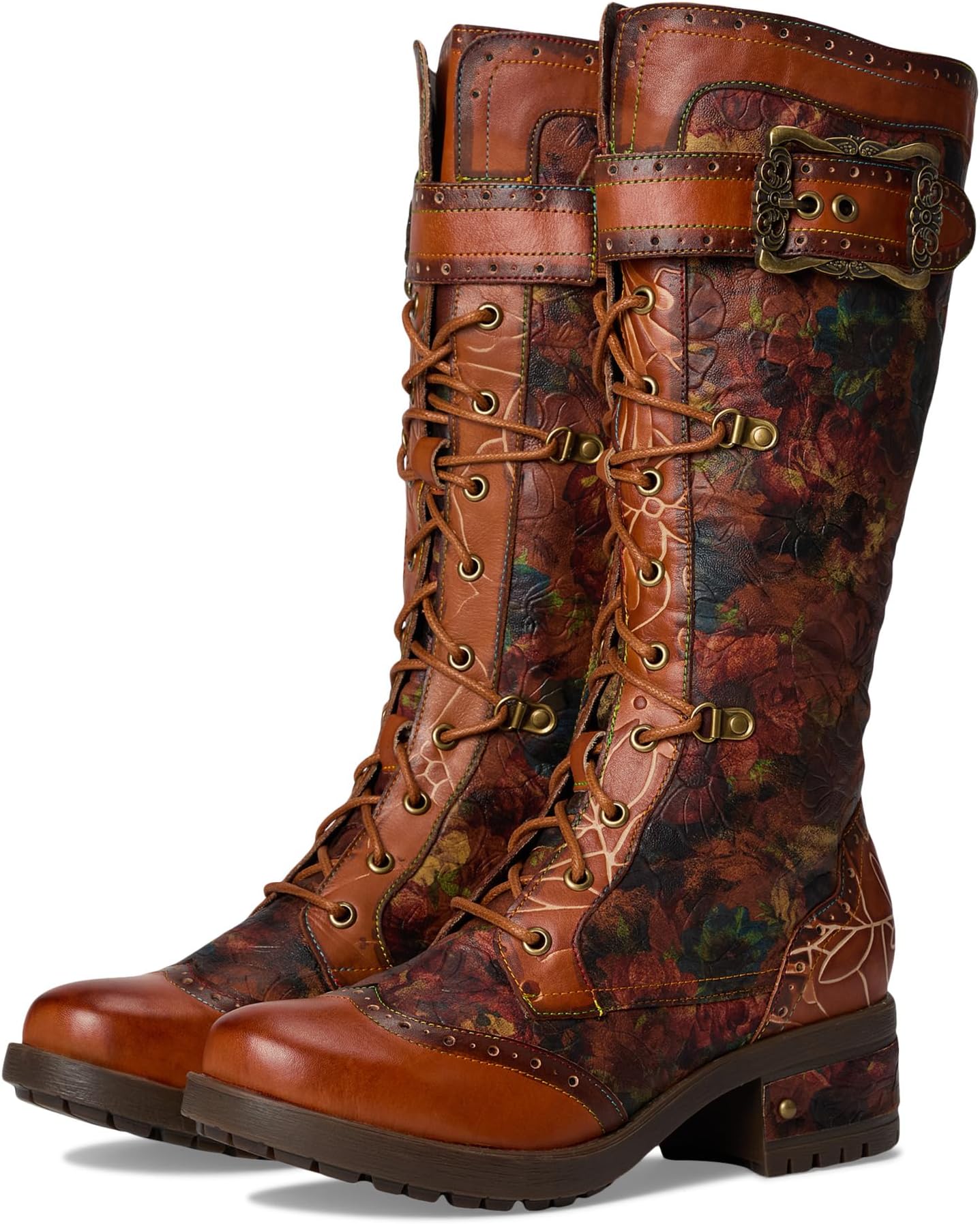 Ботинки L'Artiste by Spring Step Women's Kisha-fall, Camel Multi