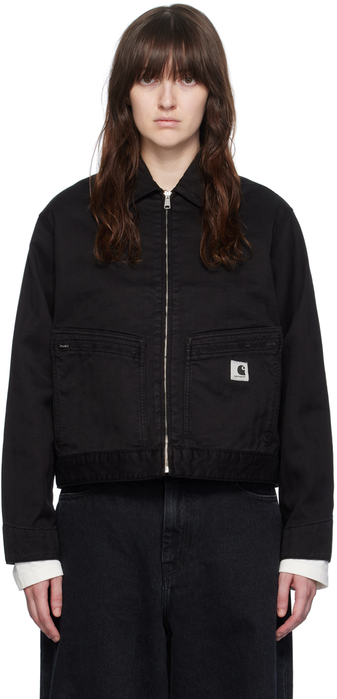 

Черная куртка Норрис Carhartt Work In Progress