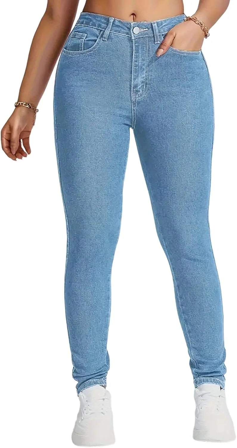 

Женские джинсы-леггинсы Curvy High Waist с карманами