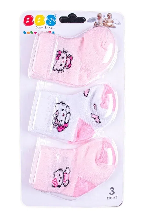 Детские носки для девочек хлопковые Basics Bbs, Pink