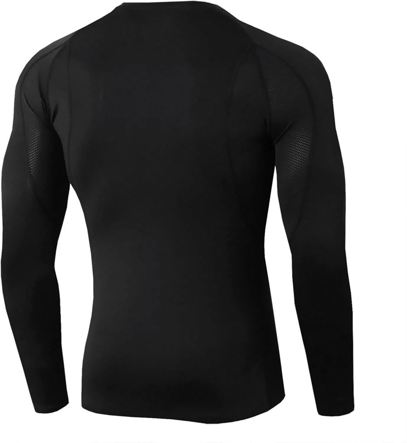 Мужская футболка с длинным рукавом Athletic Quick Dry, Black — фото 2